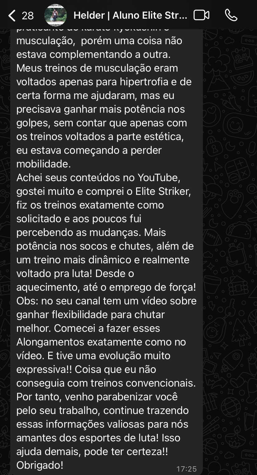 preparacao fisica pra luta